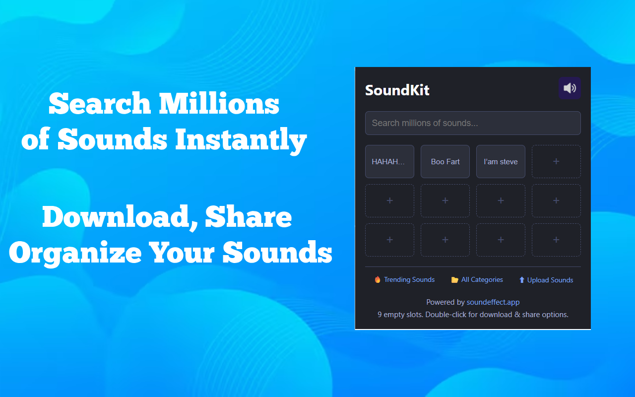 SoundKit: Free Soundboard for Creators by soundeffect.app chrome谷歌浏览器插件_扩展第2张截图