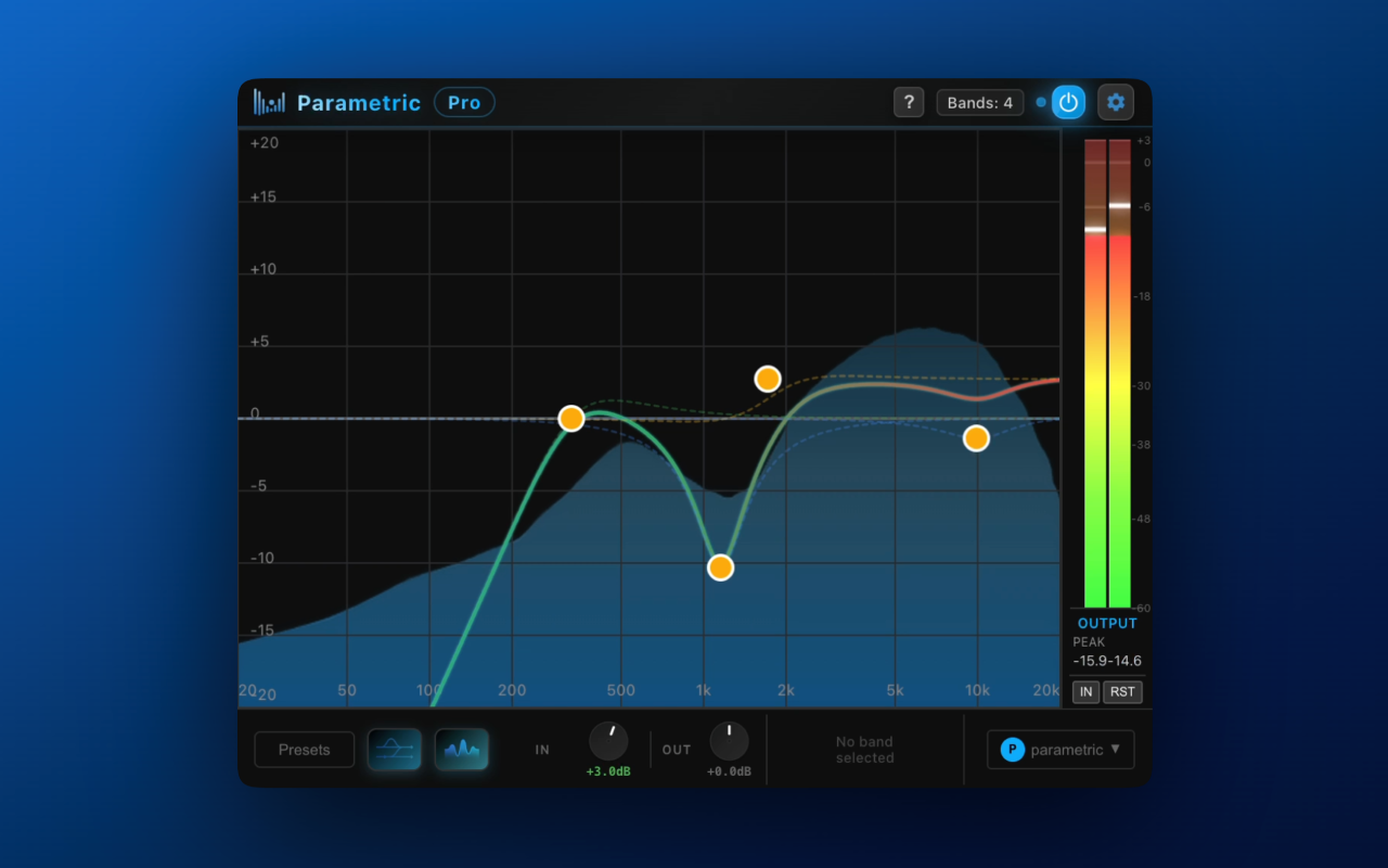Parametric EQ - Tab Equalizer with Volume Control chrome谷歌浏览器插件_扩展第2张截图