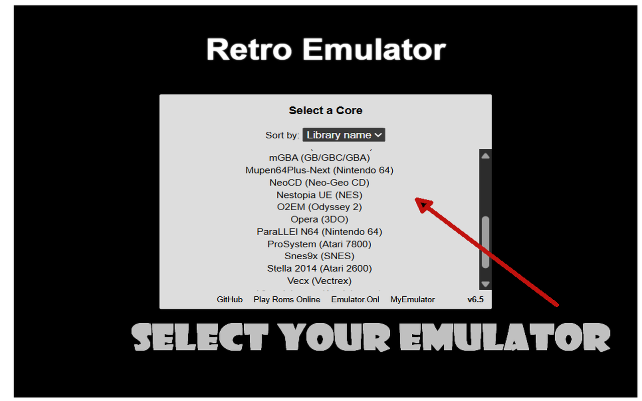 Chrome Extension Retro Emulator chrome谷歌浏览器插件_扩展第4张截图