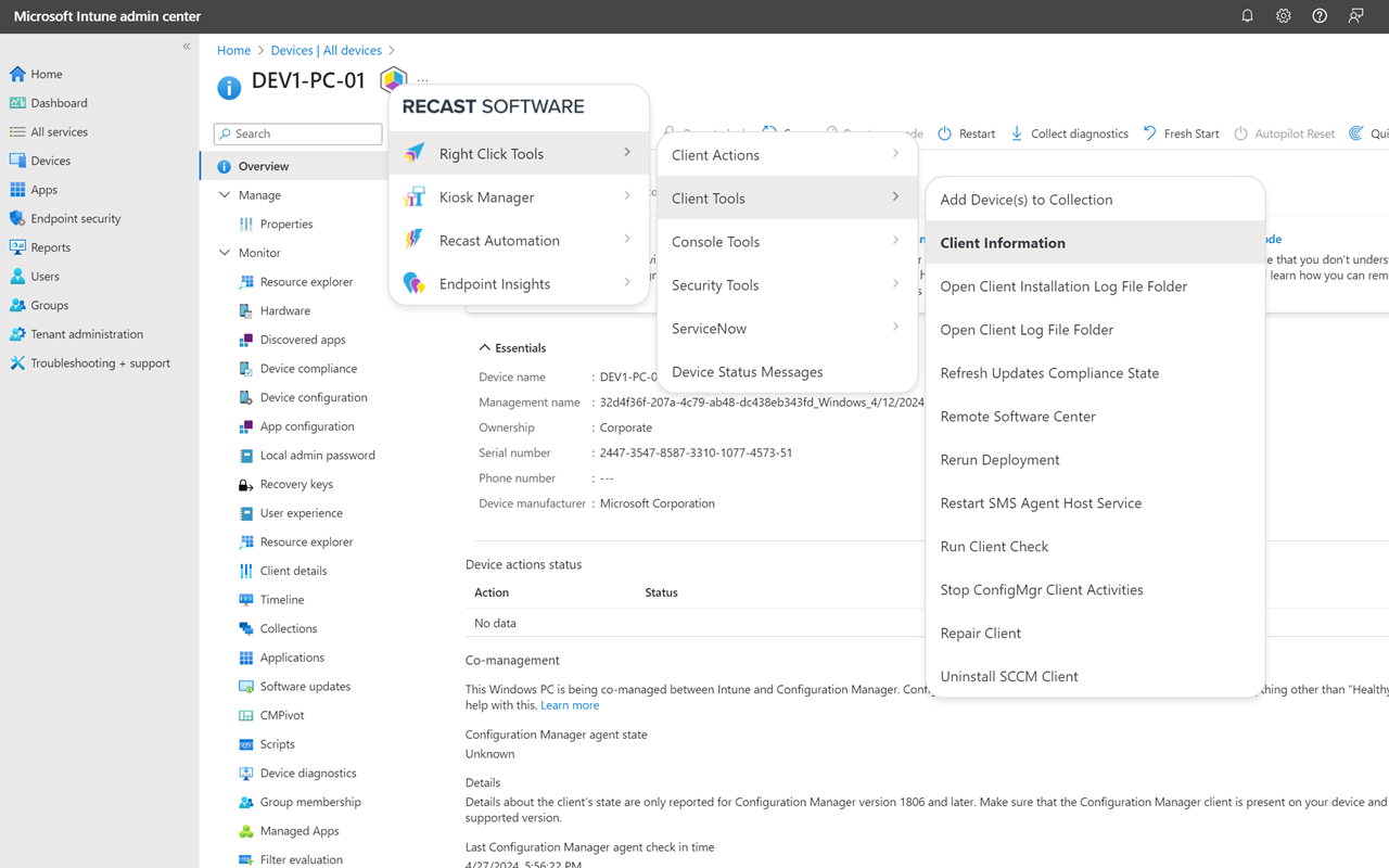 Recast Right Click Tools for Intune chrome谷歌浏览器插件_扩展第2张截图