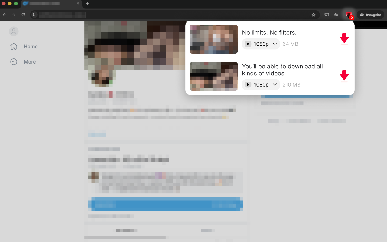 Video Downloader for You chrome谷歌浏览器插件_扩展第2张截图