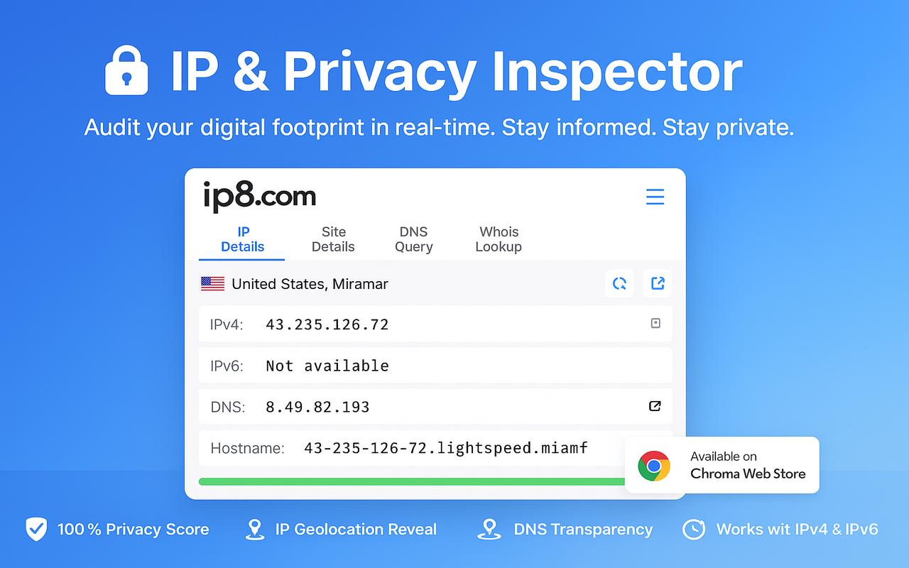 ip8.com extension chrome谷歌浏览器插件_扩展第3张截图