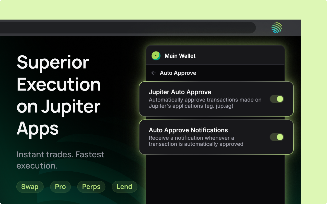 Jupiter Wallet chrome谷歌浏览器插件_扩展第2张截图