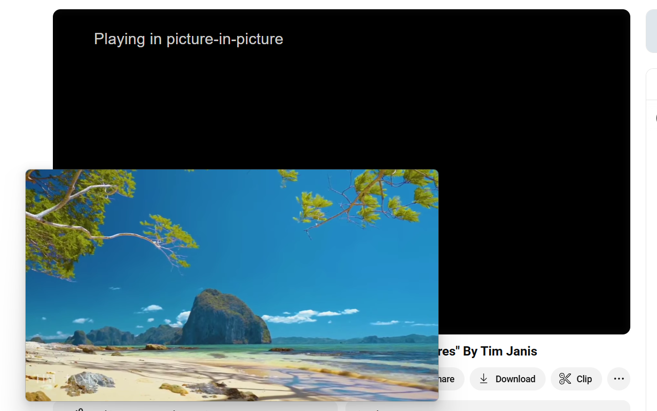 YouTube Popout Player chrome谷歌浏览器插件_扩展第1张截图
