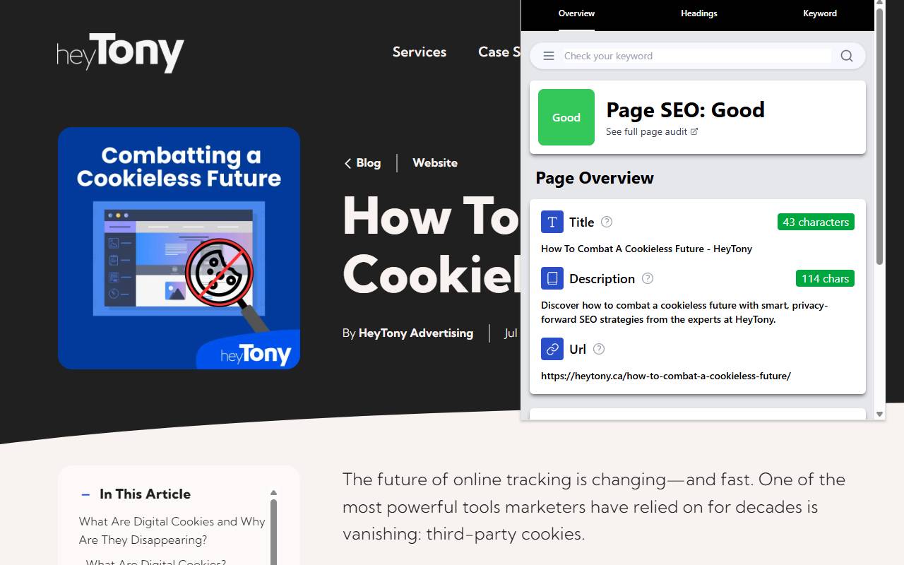 Page Audit chrome谷歌浏览器插件_扩展第1张截图