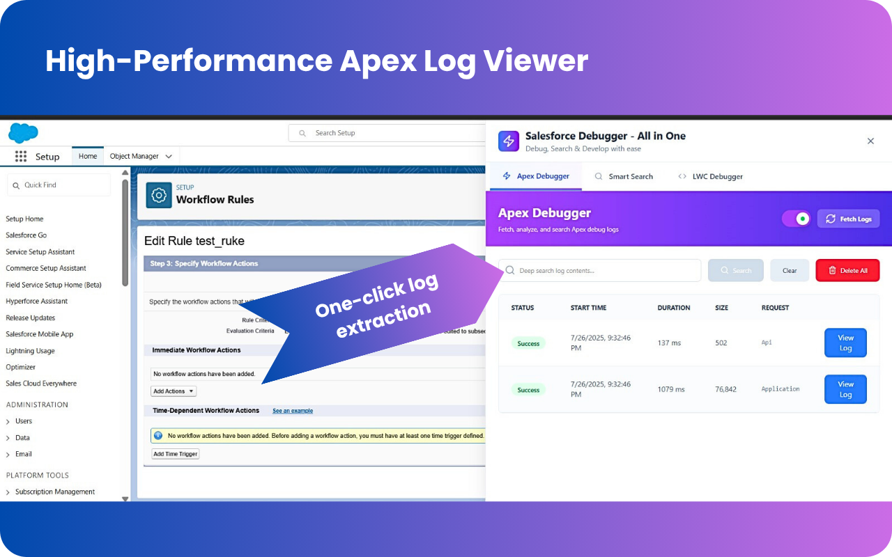 Salesforce Debugger - All in One chrome谷歌浏览器插件_扩展第4张截图