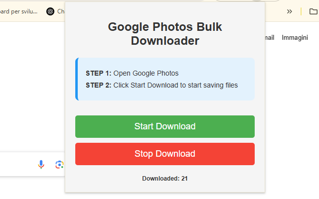 Google 相册批量下载器 chrome谷歌浏览器插件_扩展第1张截图