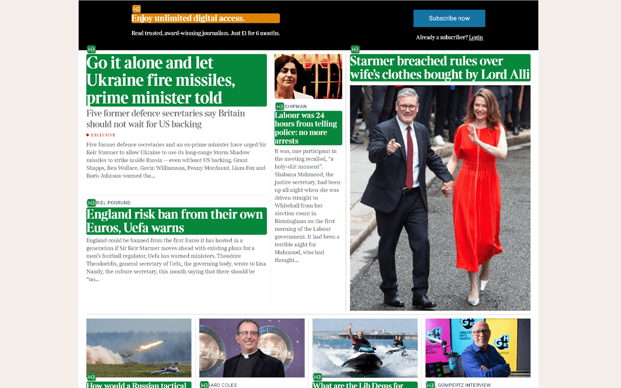 Hnspector - Inspect headings chrome谷歌浏览器插件_扩展第4张截图