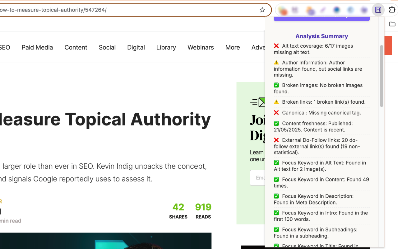 Smart SEO Highlighter chrome谷歌浏览器插件_扩展第1张截图