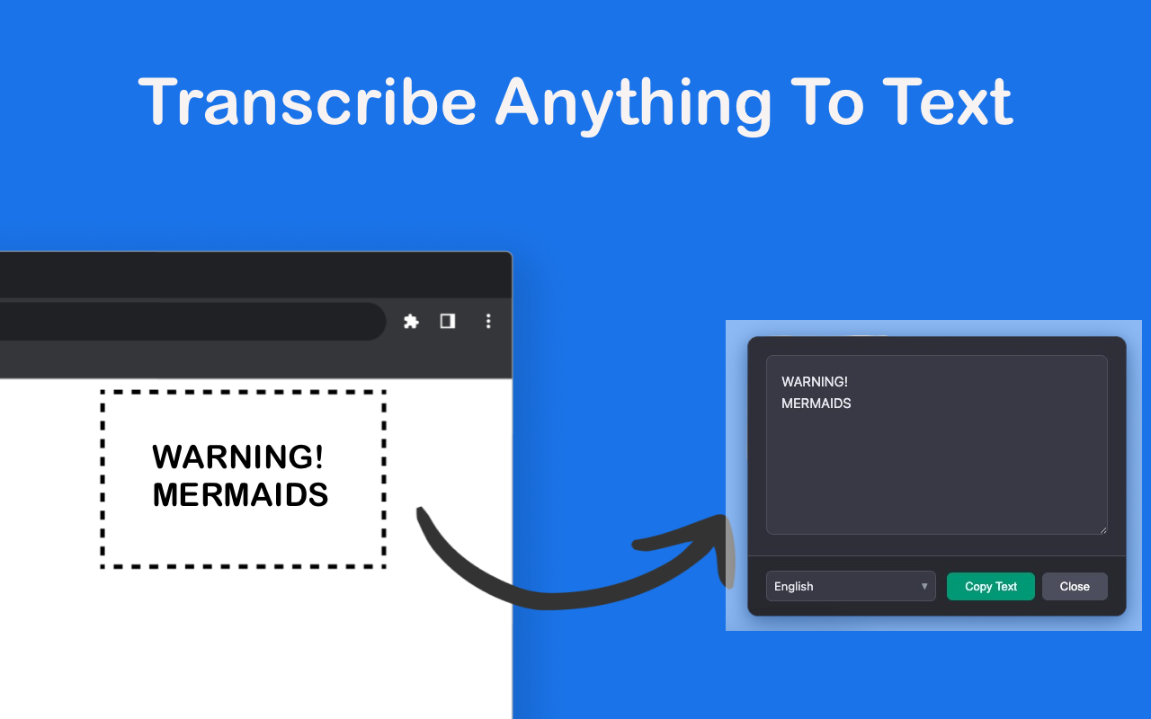 从图片中复制文本 chrome谷歌浏览器插件_扩展第2张截图