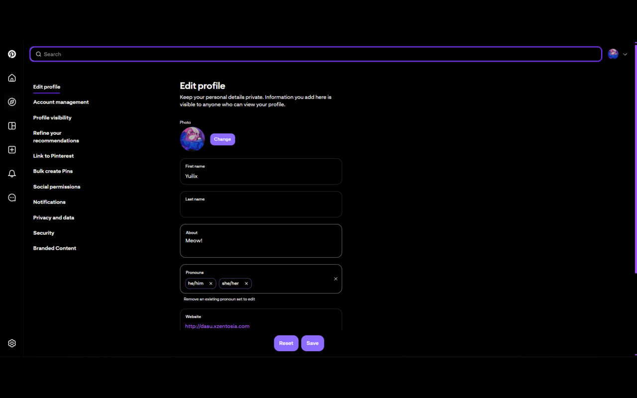 Pinterest AMOLED Theme chrome谷歌浏览器插件_扩展第1张截图