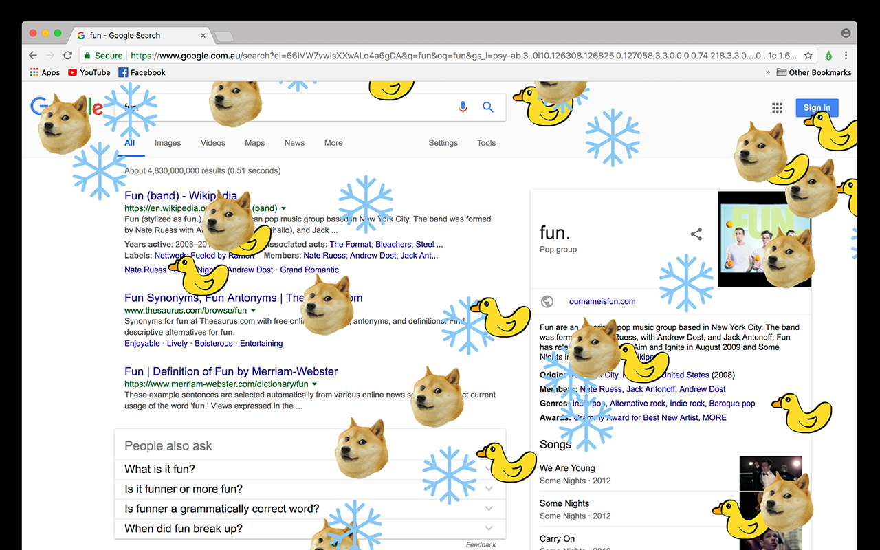 Make it Rain chrome谷歌浏览器插件_扩展第3张截图