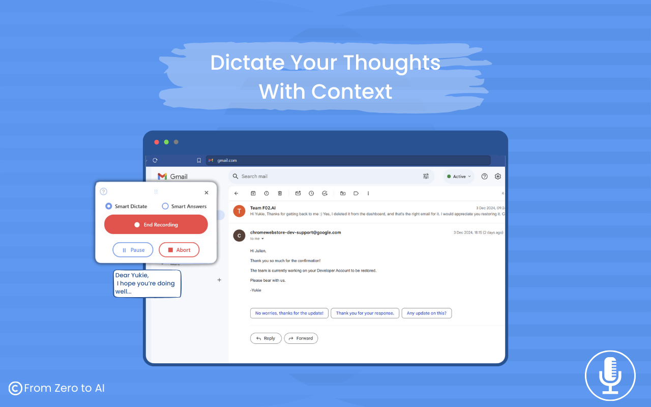 Smart Dictate chrome谷歌浏览器插件_扩展第2张截图