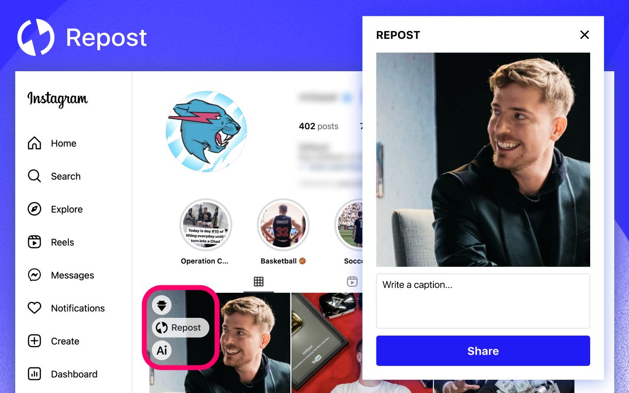 Instagram 下载器 – ToolMaster chrome谷歌浏览器插件_扩展第4张截图