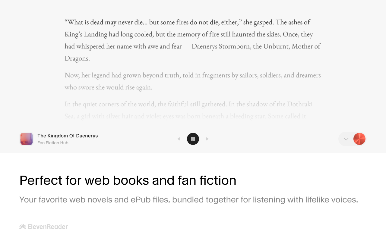ElevenReader — Text Reader chrome谷歌浏览器插件_扩展第2张截图