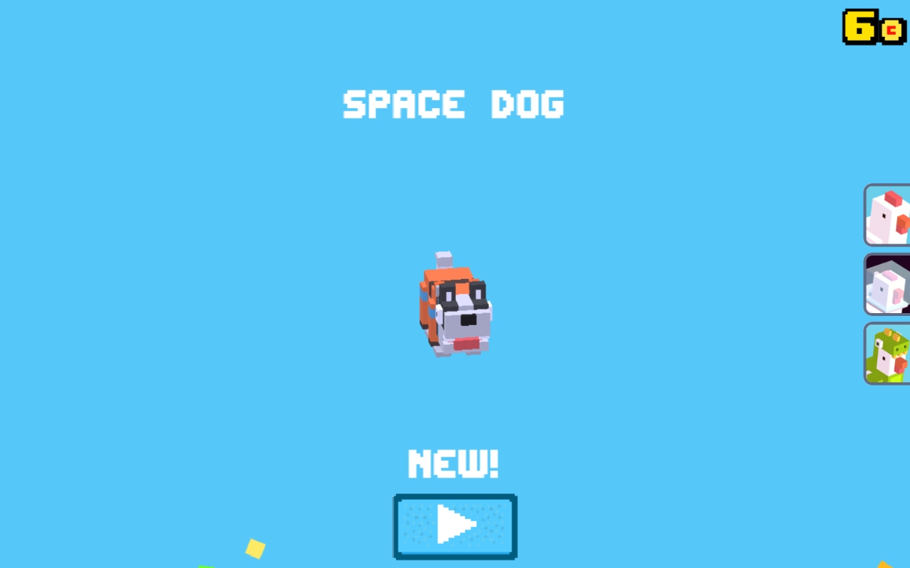 Crossy Road 游戏 - 在无尽的道路上导航并避开障碍！ chrome谷歌浏览器插件_扩展第2张截图