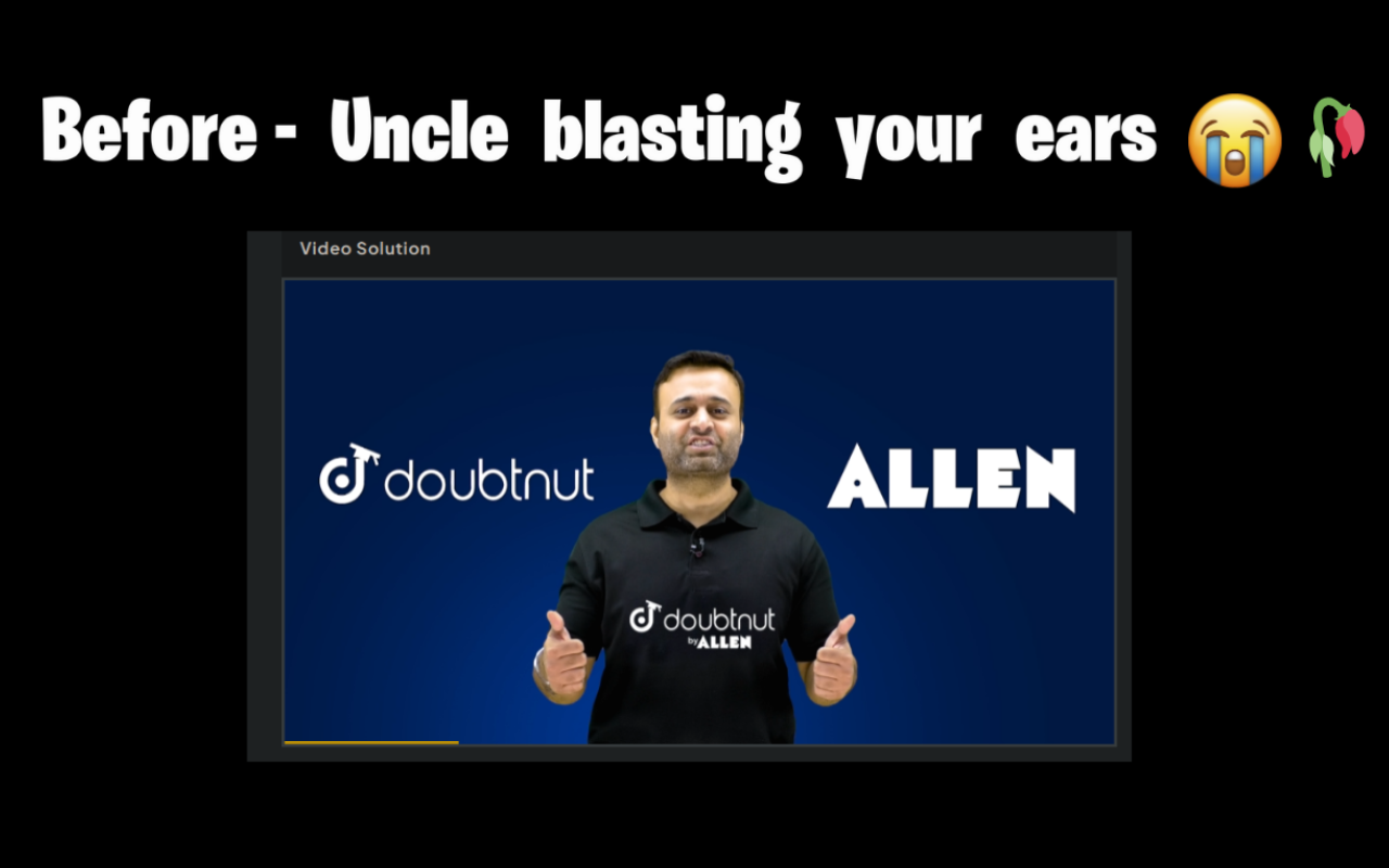 Doubtnut Uncle Mute chrome谷歌浏览器插件_扩展第4张截图