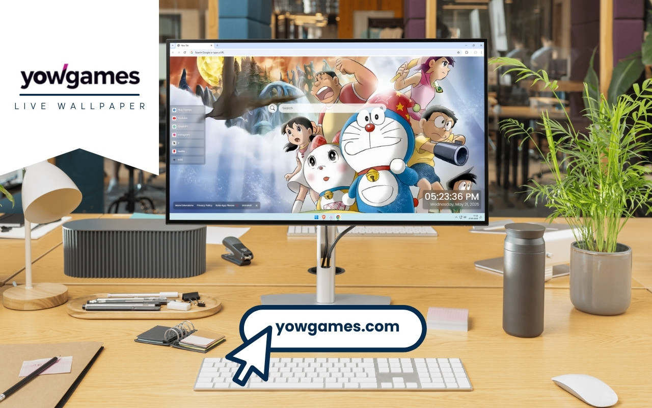 Doraemon Adventure Live Wallpaper chrome谷歌浏览器插件_扩展第2张截图