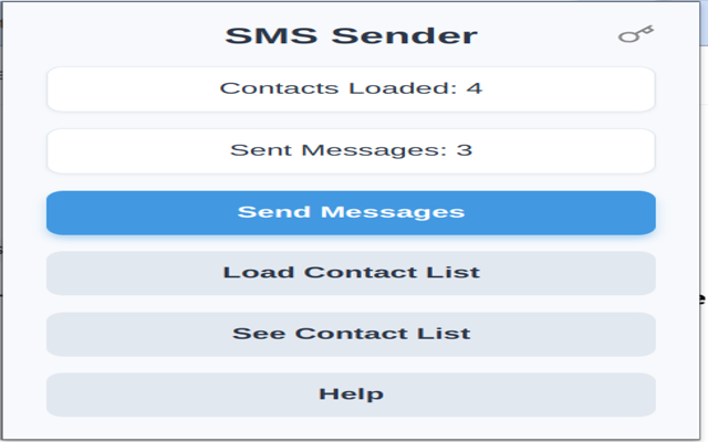 SMS SENDER chrome谷歌浏览器插件_扩展第3张截图