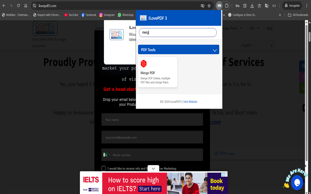 I Love PDF 3 - Chrome Extension chrome谷歌浏览器插件_扩展第2张截图