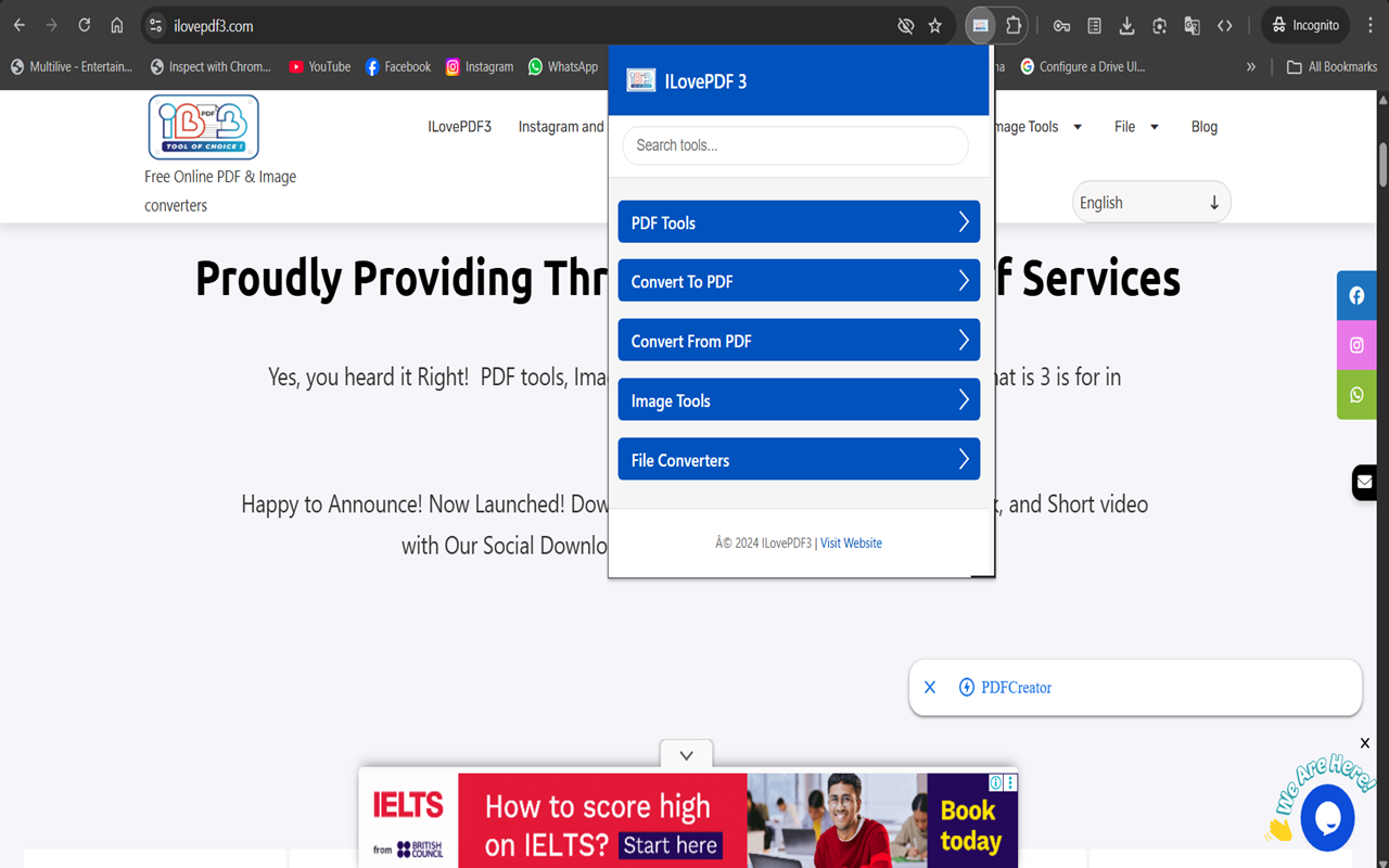 I Love PDF 3 - Chrome Extension chrome谷歌浏览器插件_扩展第3张截图
