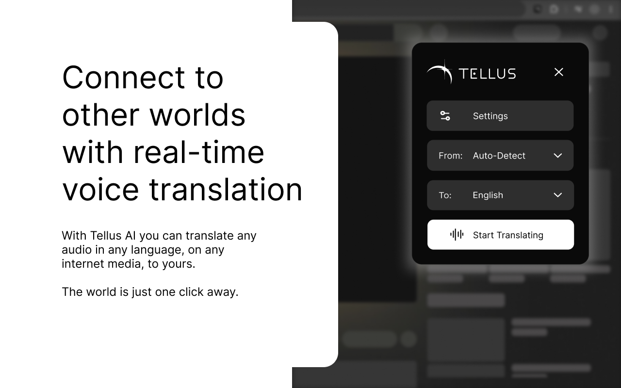 Live Translation: Real-Time Video & Audio Translator chrome谷歌浏览器插件_扩展第2张截图