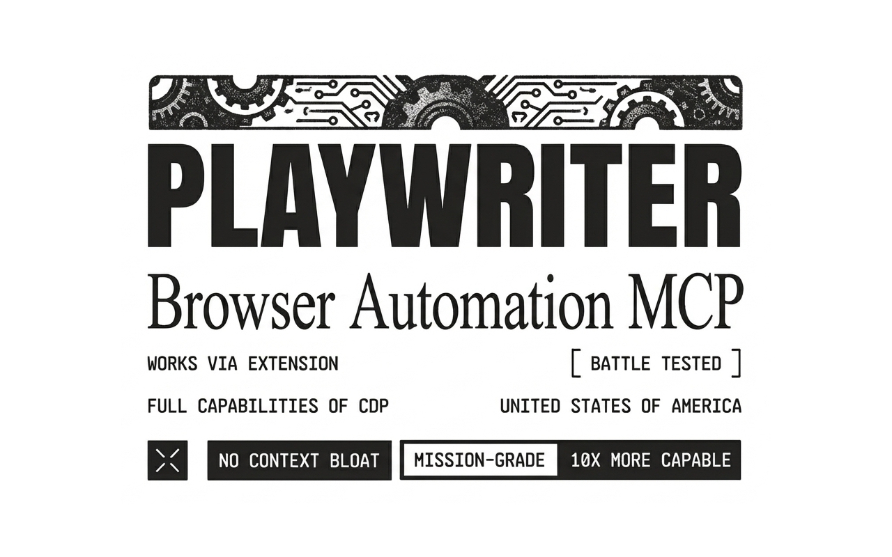 Playwriter MCP chrome谷歌浏览器插件_扩展第2张截图