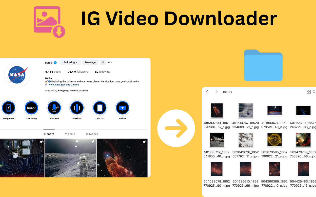 Image & Video Downloader for Ins chrome谷歌浏览器插件_扩展第4张截图