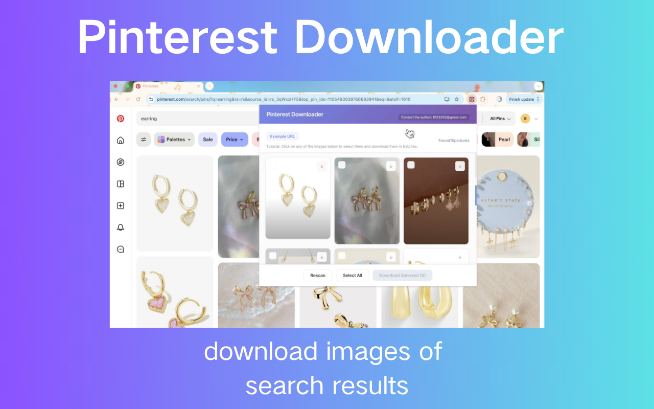 Pinterest 下载器| 保存图片、GIF与画板 chrome谷歌浏览器插件_扩展第4张截图