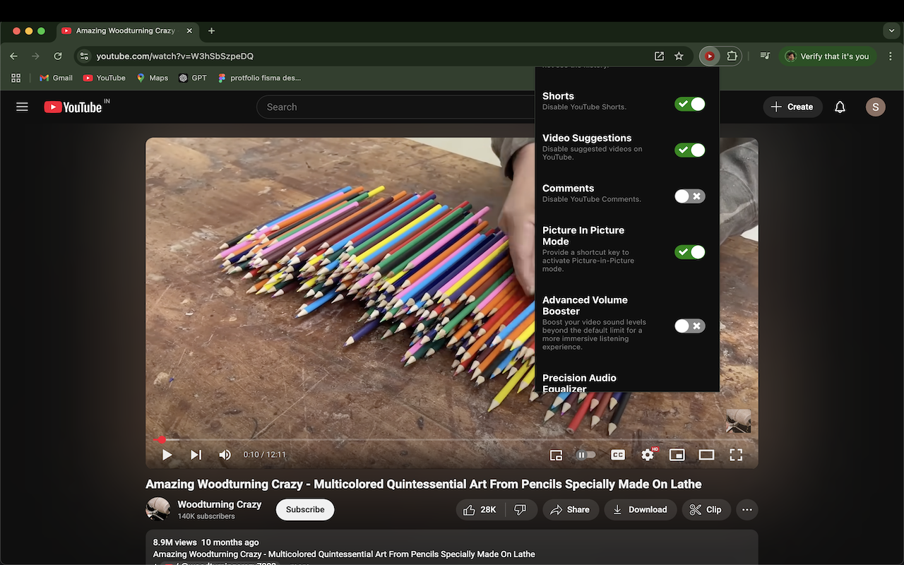 My Tube – YouTube Enhancer with Audio Control & Distraction Filters chrome谷歌浏览器插件_扩展第4张截图