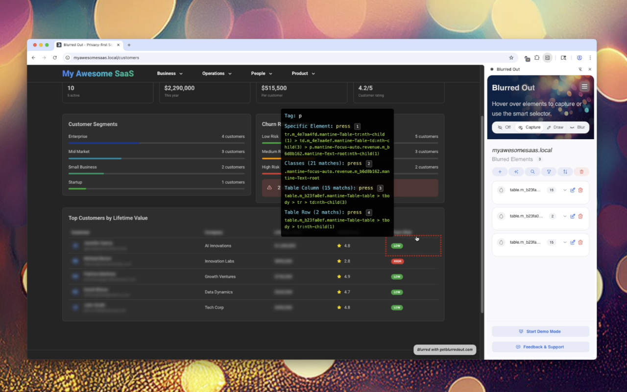 Blurred Out chrome谷歌浏览器插件_扩展第2张截图