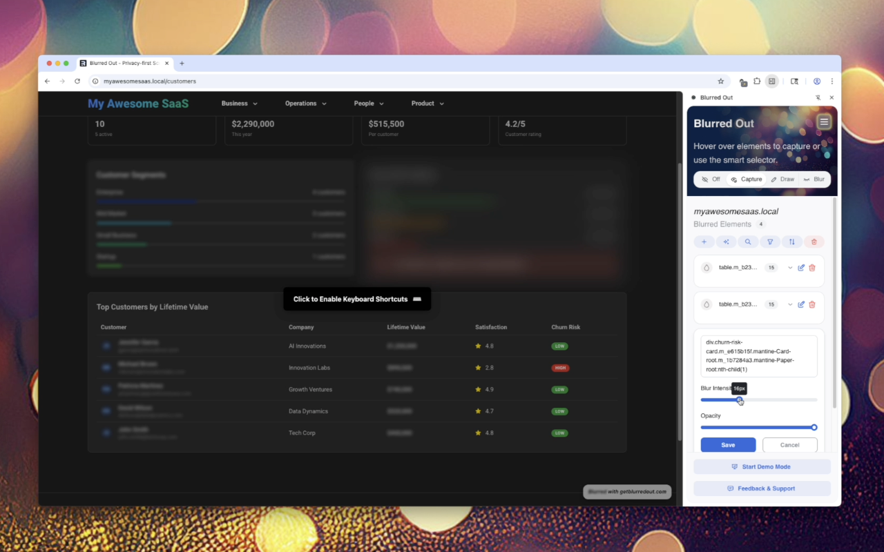 Blurred Out chrome谷歌浏览器插件_扩展第3张截图