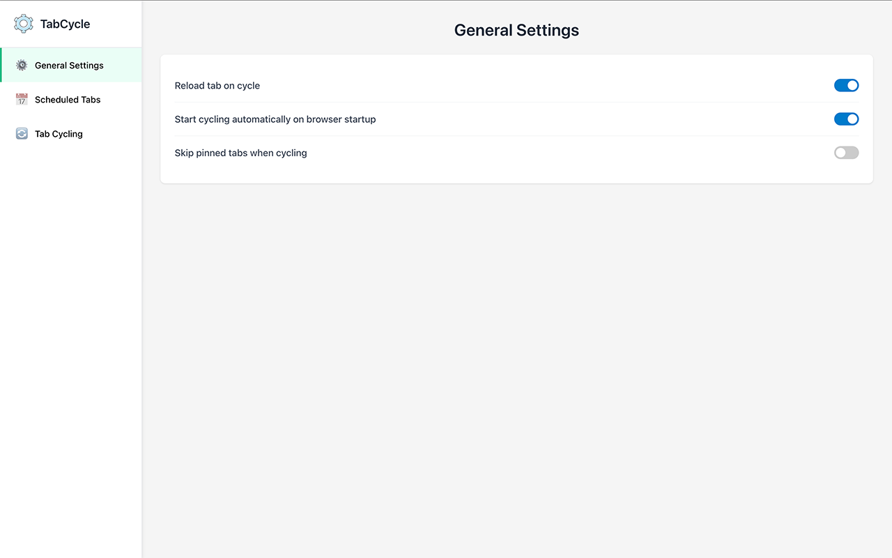 TabCycle chrome谷歌浏览器插件_扩展第3张截图