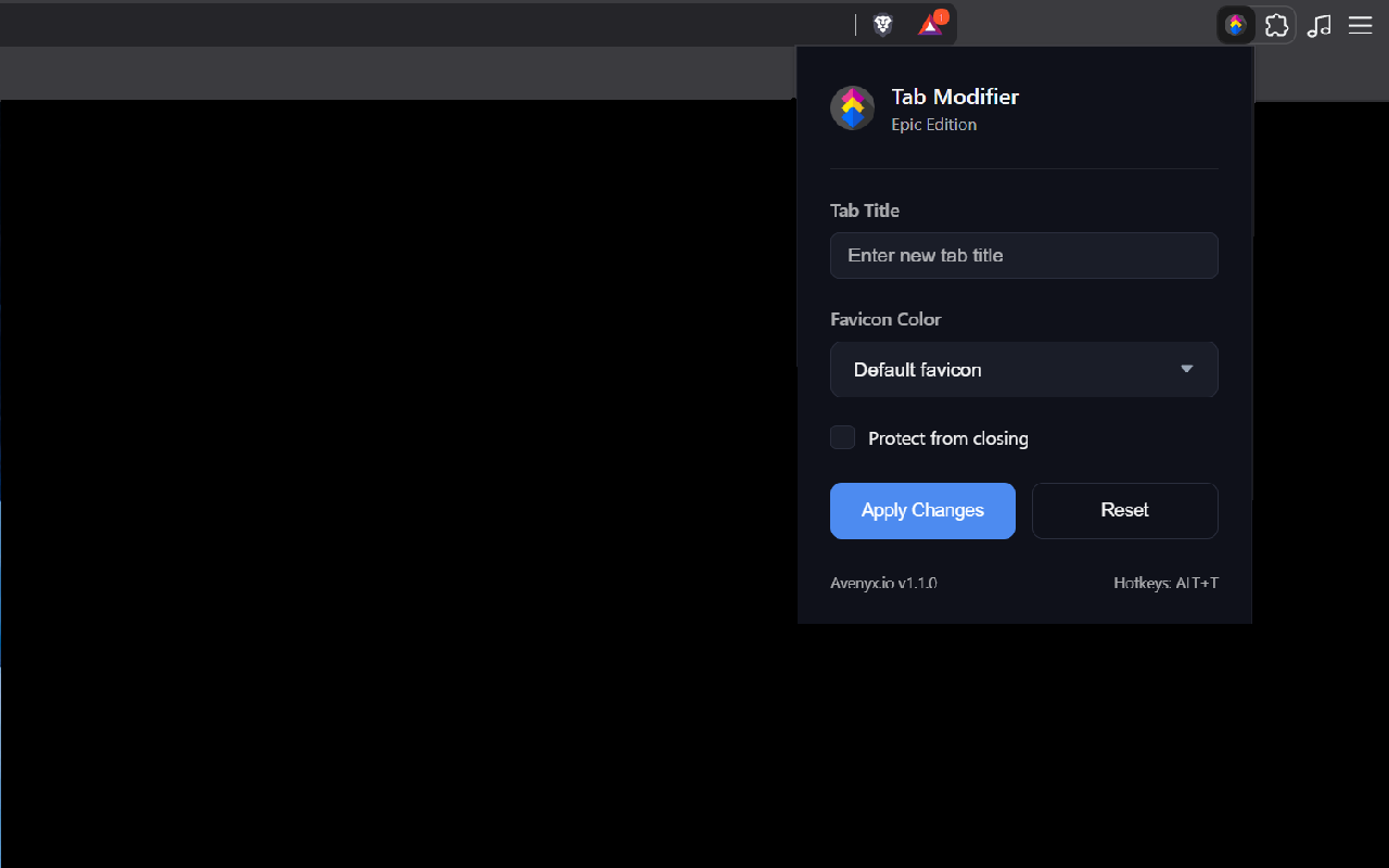 Tab Modifier chrome谷歌浏览器插件_扩展第3张截图