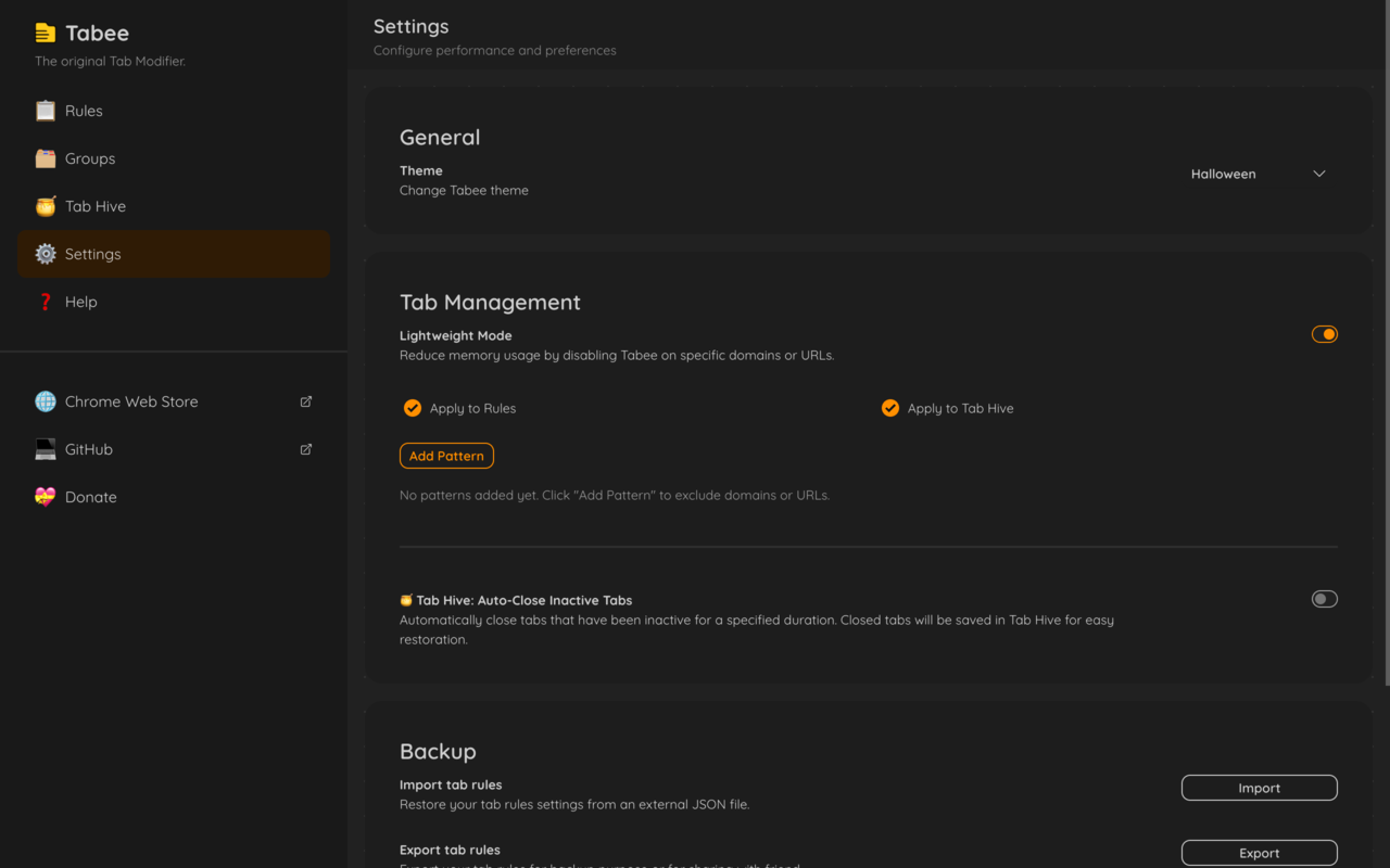 Tabee: Tab Modifier chrome谷歌浏览器插件_扩展第4张截图