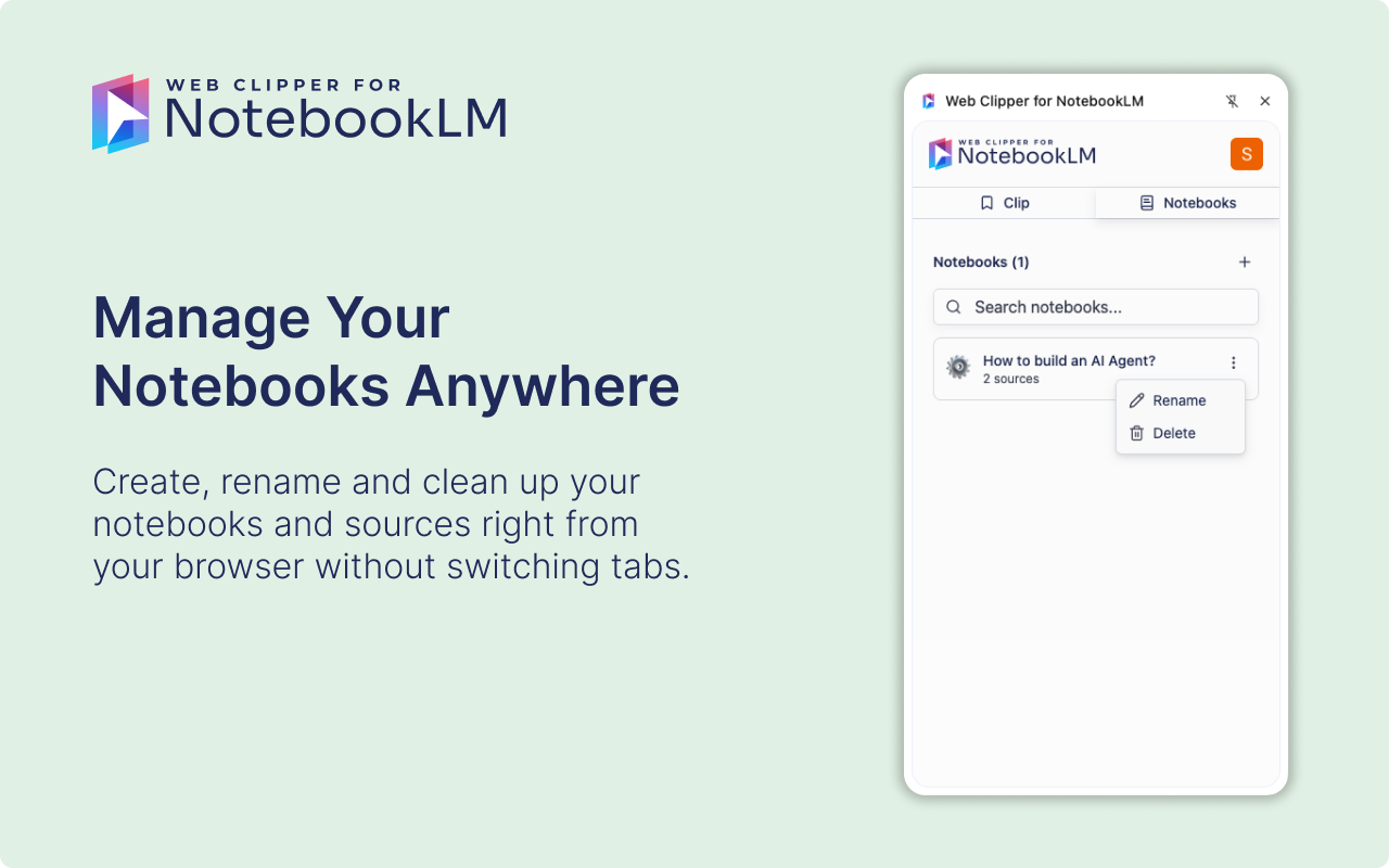 Web Clipper for NotebookLM chrome谷歌浏览器插件_扩展第4张截图