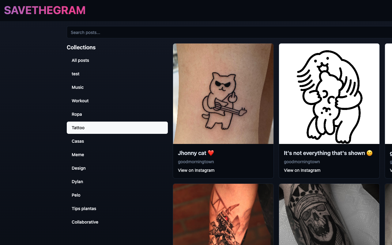 savethegram chrome谷歌浏览器插件_扩展第1张截图