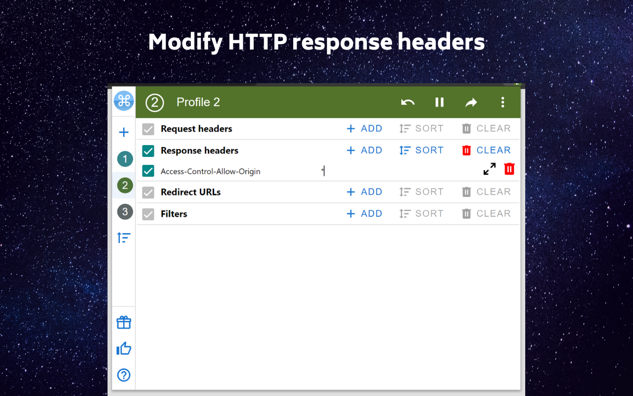 ModHeader - Modify HTTP headers chrome谷歌浏览器插件_扩展第1张截图