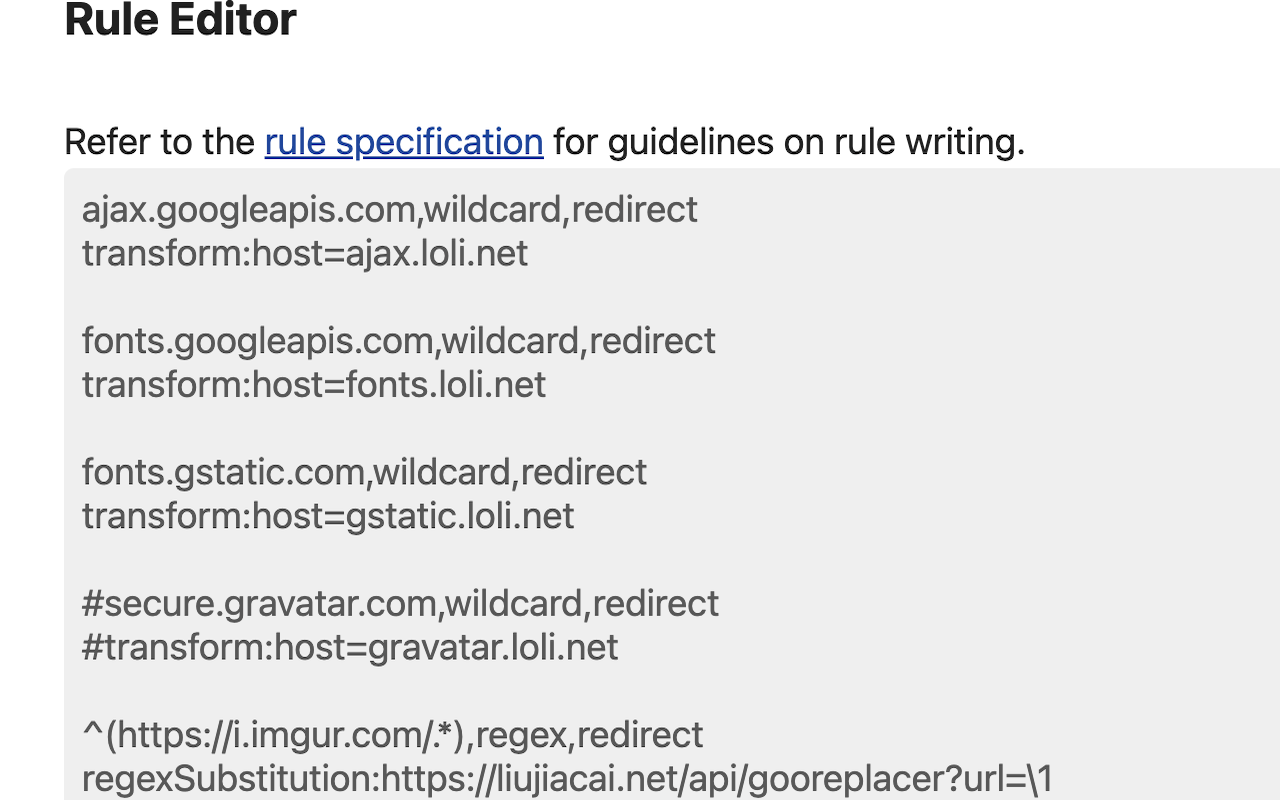 Gooreplacer chrome谷歌浏览器插件_扩展第3张截图