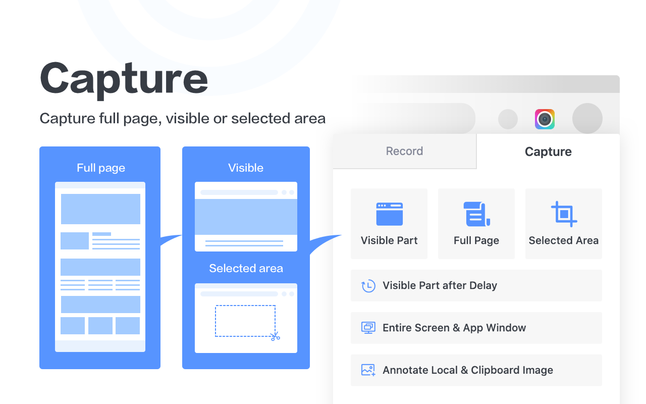 Awesome Screenshot 截图录屏 chrome谷歌浏览器插件_扩展第5张截图