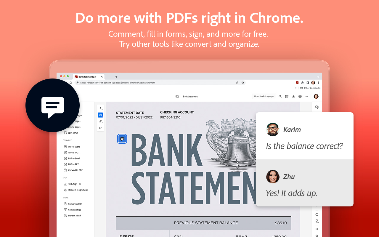 Adobe Acrobat：PDF 编辑、转化、签名工具 chrome谷歌浏览器插件_扩展第5张截图