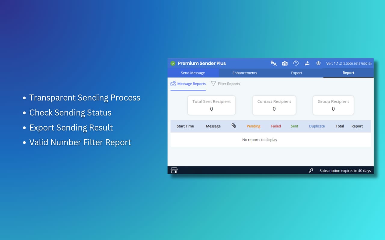 Premium Sender Plus chrome谷歌浏览器插件_扩展第4张截图