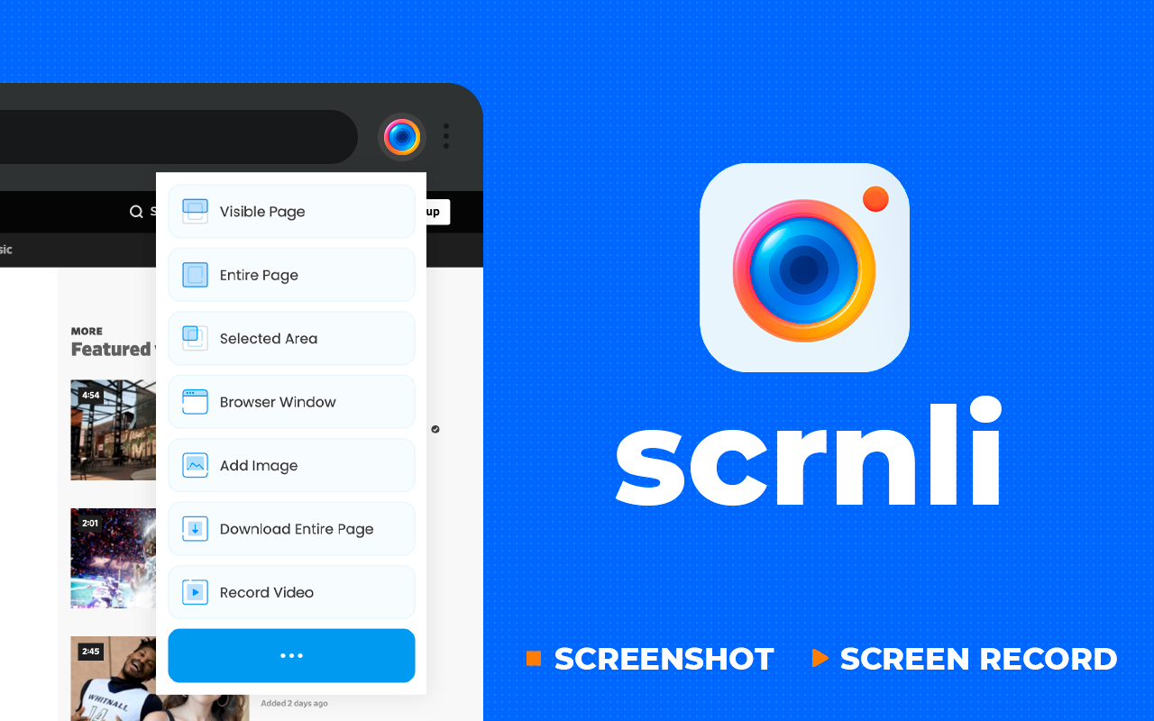 Chrome屏幕录制与截图工具 chrome谷歌浏览器插件_扩展第2张截图