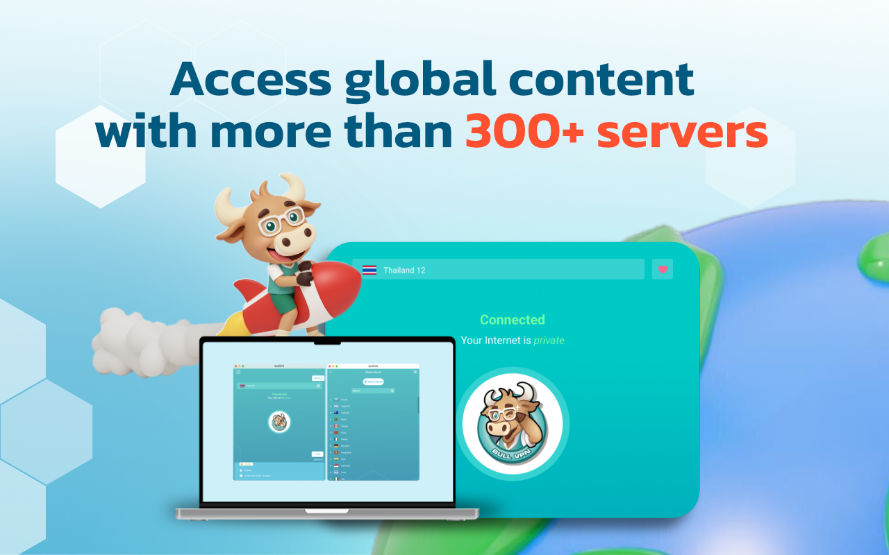 Bull -  Proxy Unlock Website & Security chrome谷歌浏览器插件_扩展第3张截图