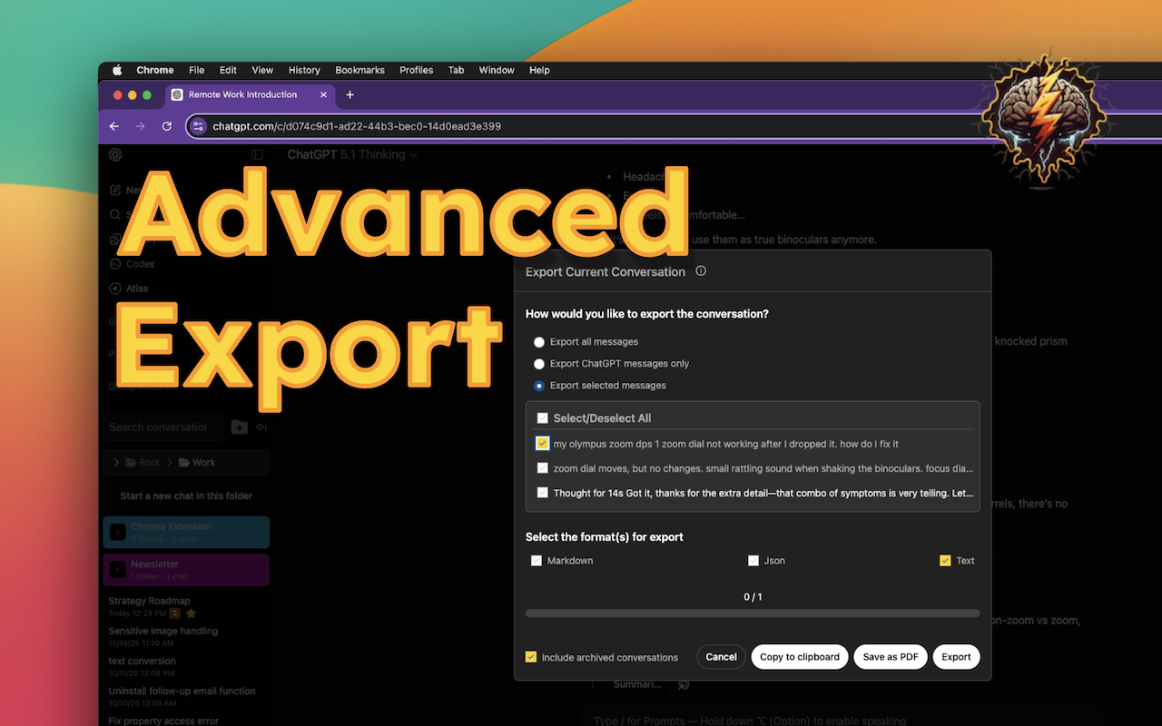 Superpower ChatGPT chrome谷歌浏览器插件_扩展第4张截图