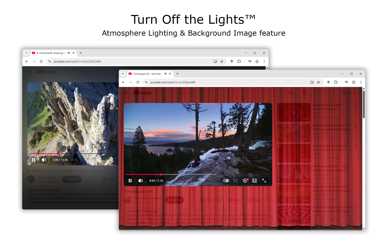 关灯看视频 chrome谷歌浏览器插件_扩展第4张截图