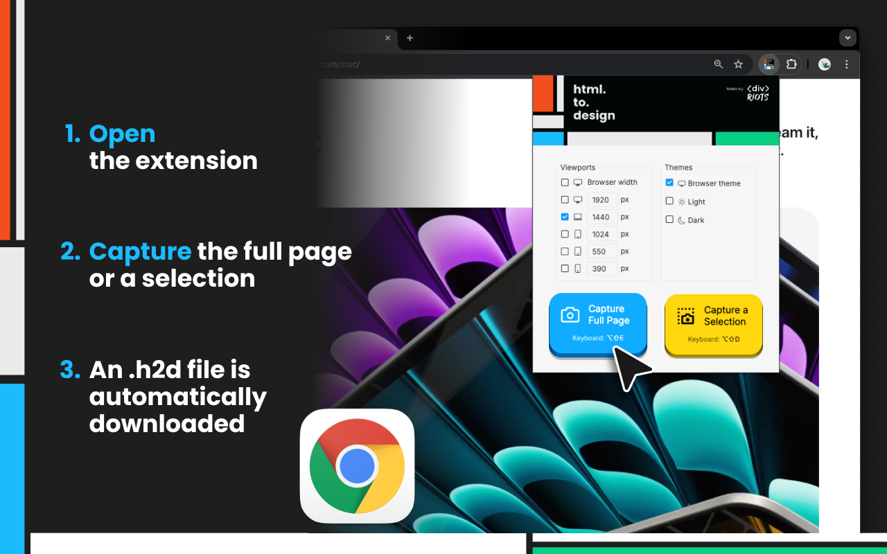 html.to.design chrome谷歌浏览器插件_扩展第2张截图