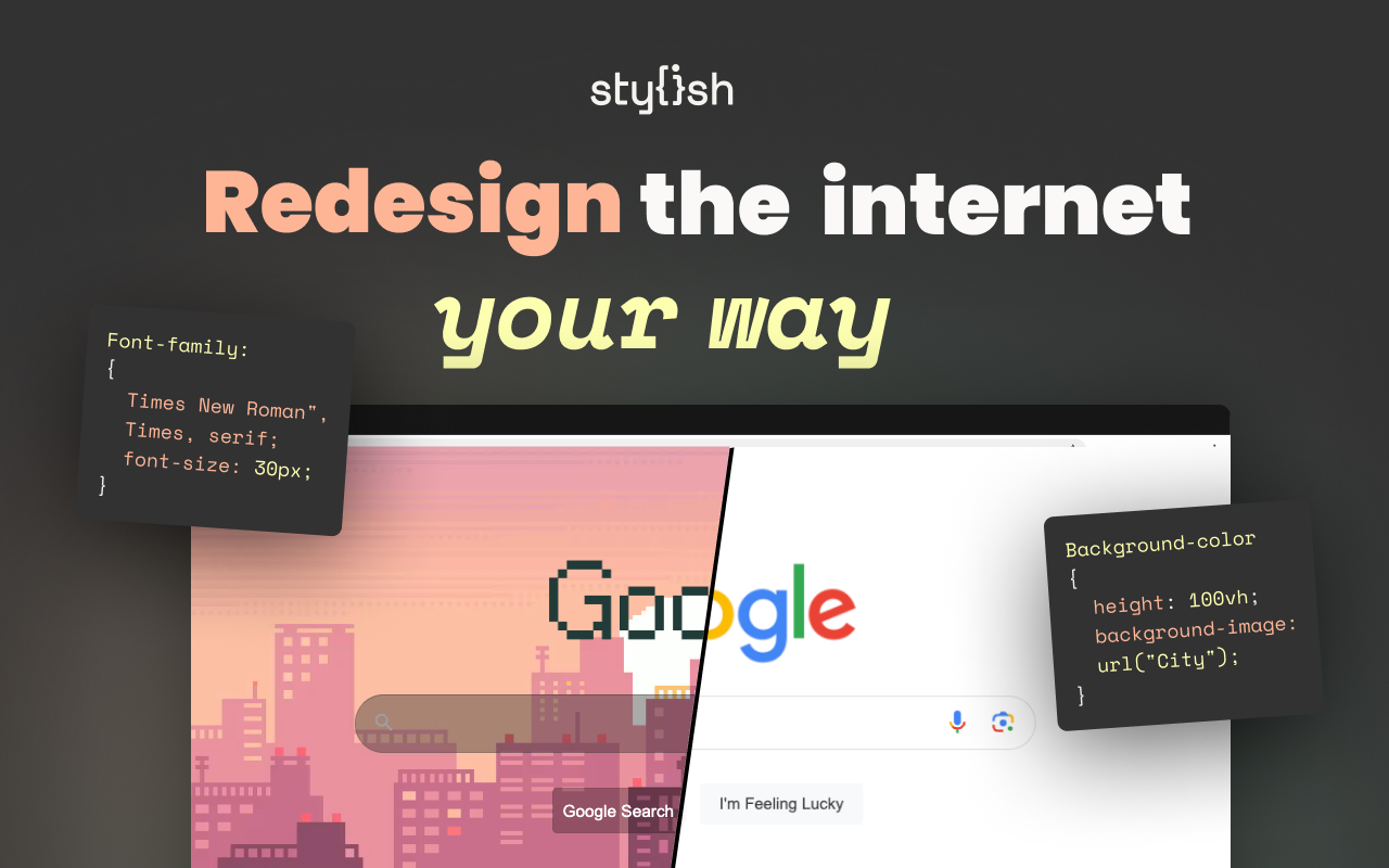 Stylish - Custom themes for any website chrome谷歌浏览器插件_扩展第4张截图