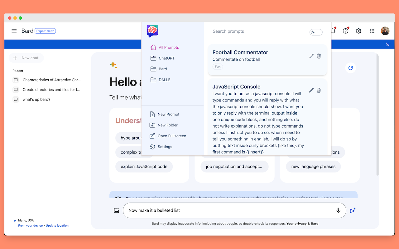AI Prompt Genius chrome谷歌浏览器插件_扩展第2张截图