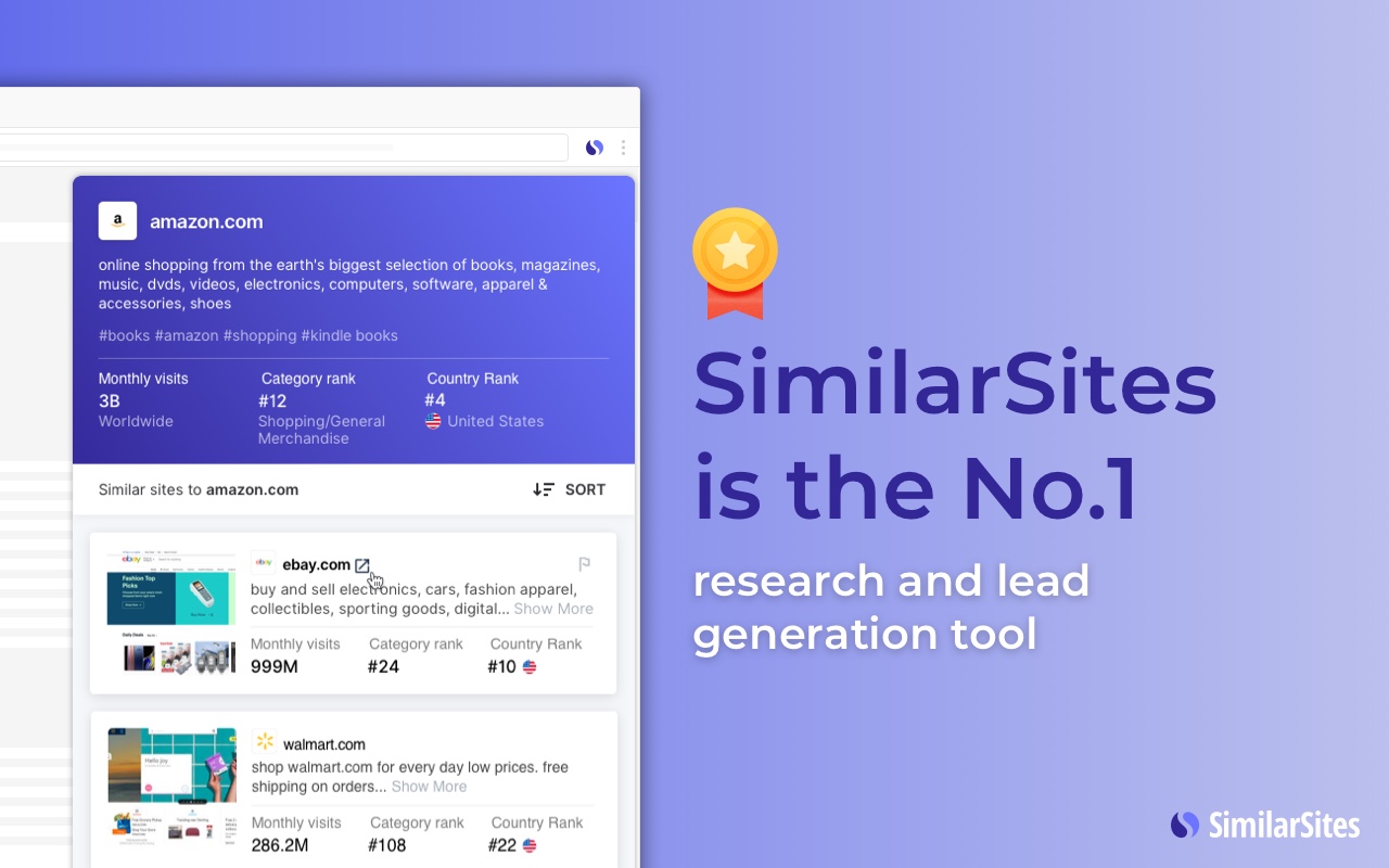 类似的网站 - 发现相关网站 chrome谷歌浏览器插件_扩展第2张截图